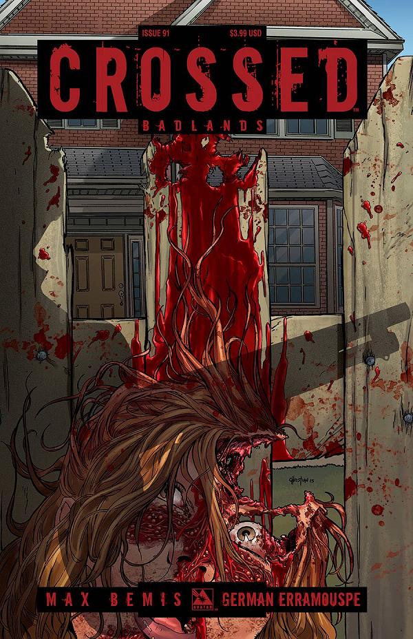 Crossed Badlands #91 cover