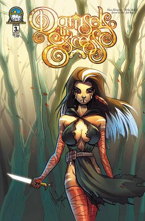 Damsels In Excess #3 CVR A (O/A) cover