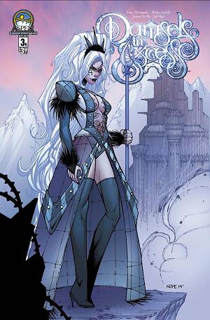 Damsels In Excess #3 CVR B (O/A) cover