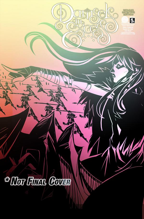 Damsels In Excess #5 cover