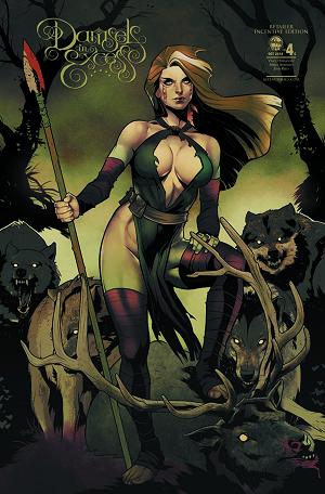 Damsels In Excess #4 cover