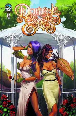 Damsels In Excess #5 CVR B (O/A) cover