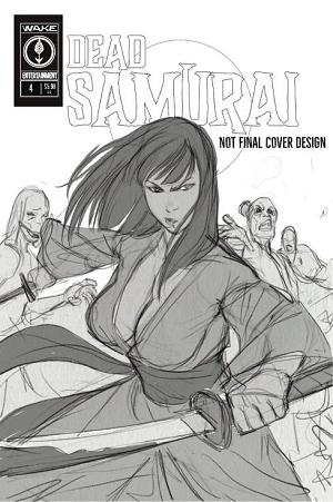 Dead Samurai #4 CVR B WILTON SANTOS (MR) cover