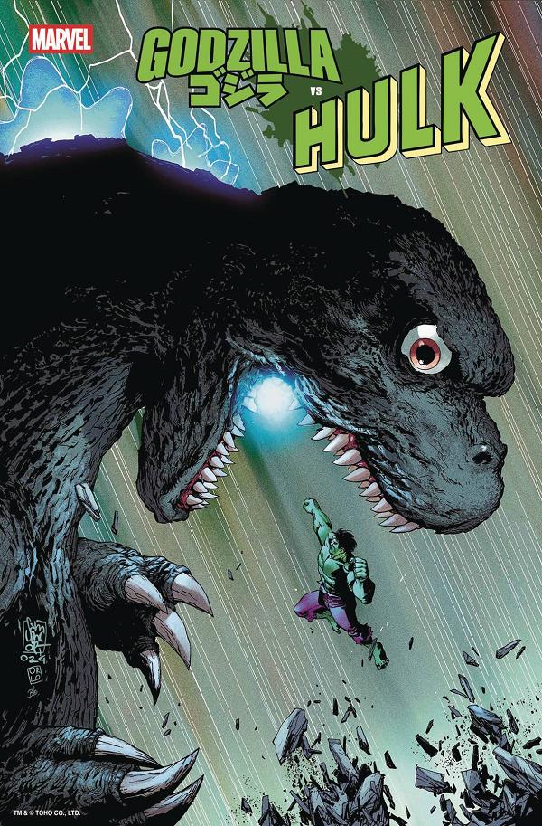Df Godzilla Vs Hulk #1 cover