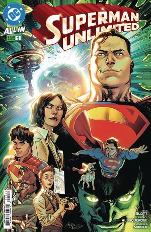 Df Superman Unlimited #1 cover