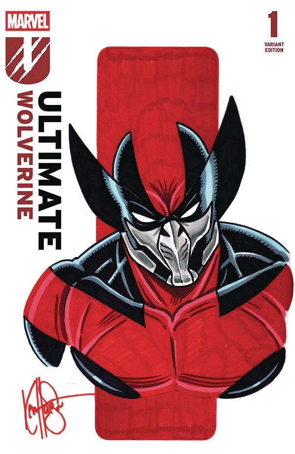 Df Ultimate Wolverine #1 cover