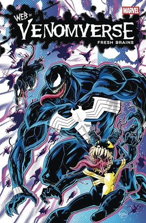 Df Web Of Venomverse Fresh Brains #1 cover