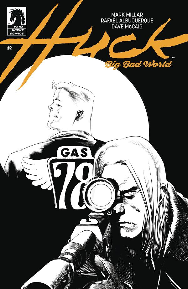 Huck Ii #2 CVR B ALBUQUERQUE B&W (MR) cover