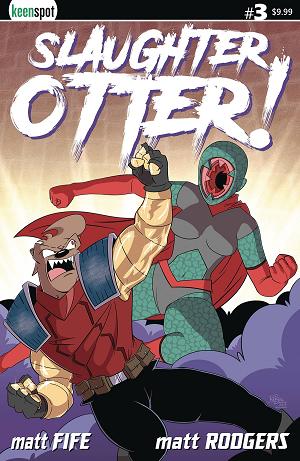 Slaughter Otter #3 CVR D MATT RODGERS SPOT FOIL cover