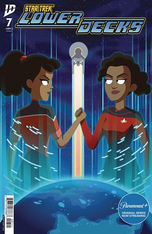 Star Trek Lower Decks #7 cover