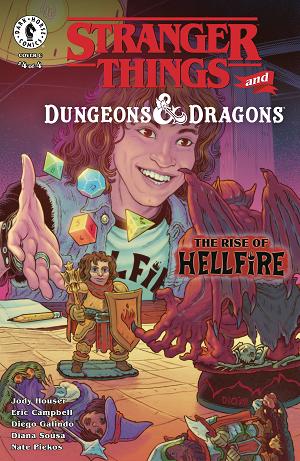 Stranger Things D&D Rise Of Hellfire #4 CVR C IRIZARRI cover