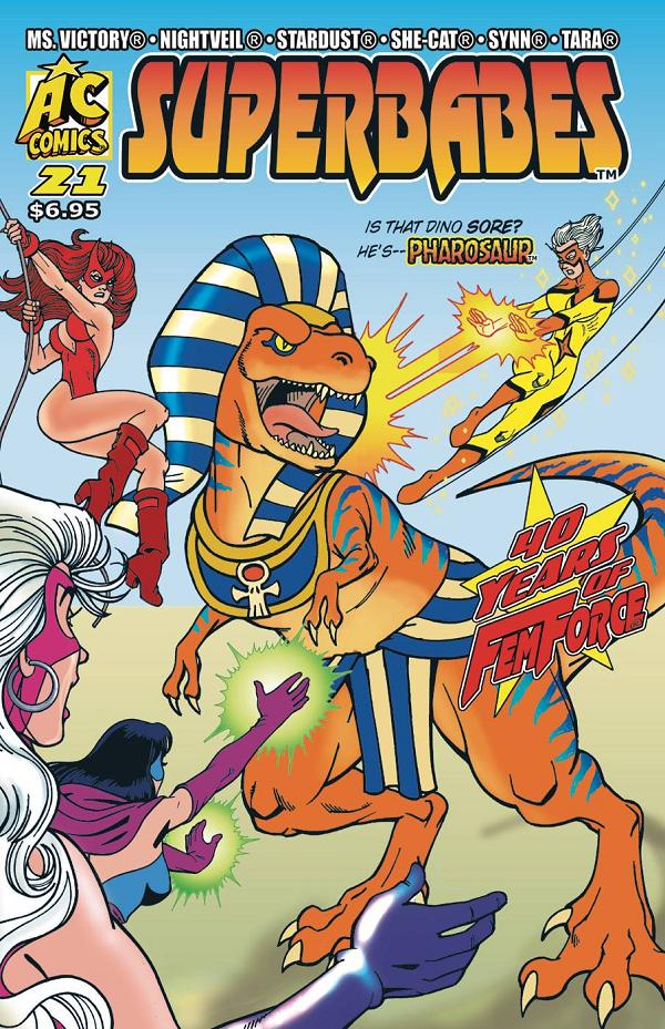 Superbabes Starring Femforce #21 cover
