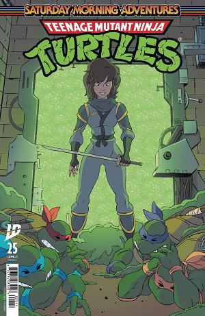 Tmnt Saturday Morning Adv #25 CVR A SCHOENING cover