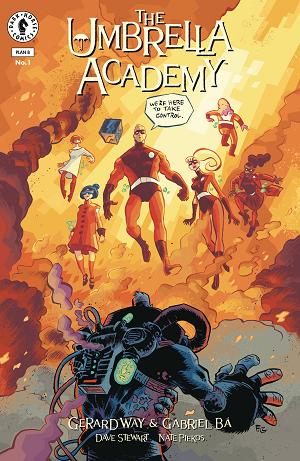 Umbrella Academy Plan B #1 CVR B MOON cover