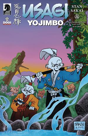 Usagi Yojimbo Ten Thousand Plums #4 CVR A SAKAI cover