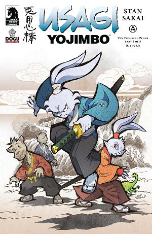 Usagi Yojimbo Ten Thousand Plums #4 CVR B ARIGA cover