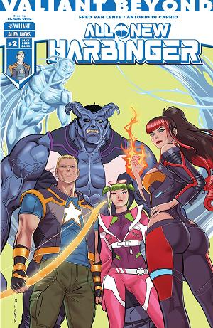 Valiant Beyond All New Harbinger #2 CVR B ORTIZ cover