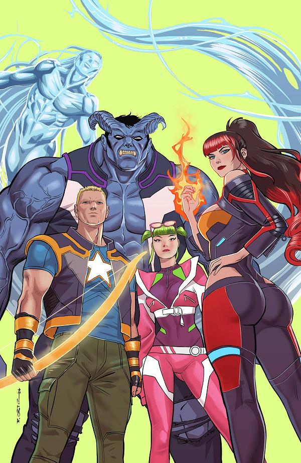 Valiant Beyond All New Harbinger #2 variant cover by Richard Ortiz