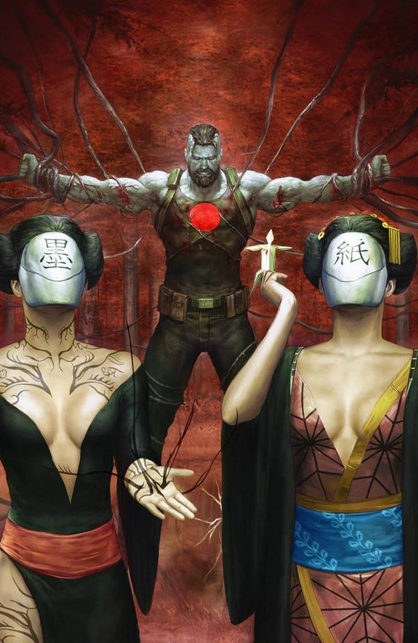 Valiant Beyond Bloodshot #3 variant cover by Agustin Alessio