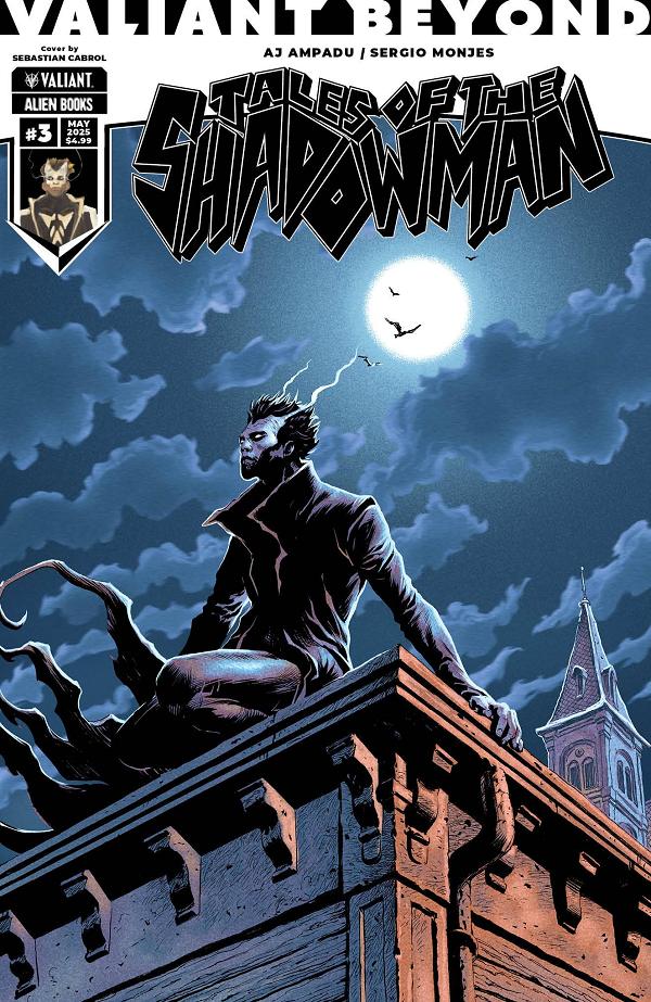 Valiant Beyond Tales Shadowman #3 variant cover by Sebastian Cabrol