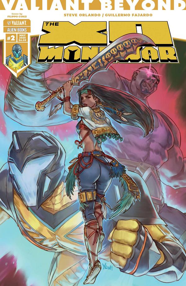 Valiant Beyond X-O Manowar #2 variant cover by Filippo Curzi
