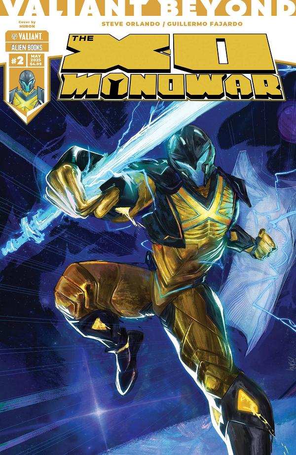 Valiant Beyond X-O Manowar #2 variant cover by Huron
