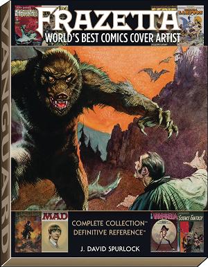 Frazetta Worlds Best Comics Cover Artist Hc (O/A)
