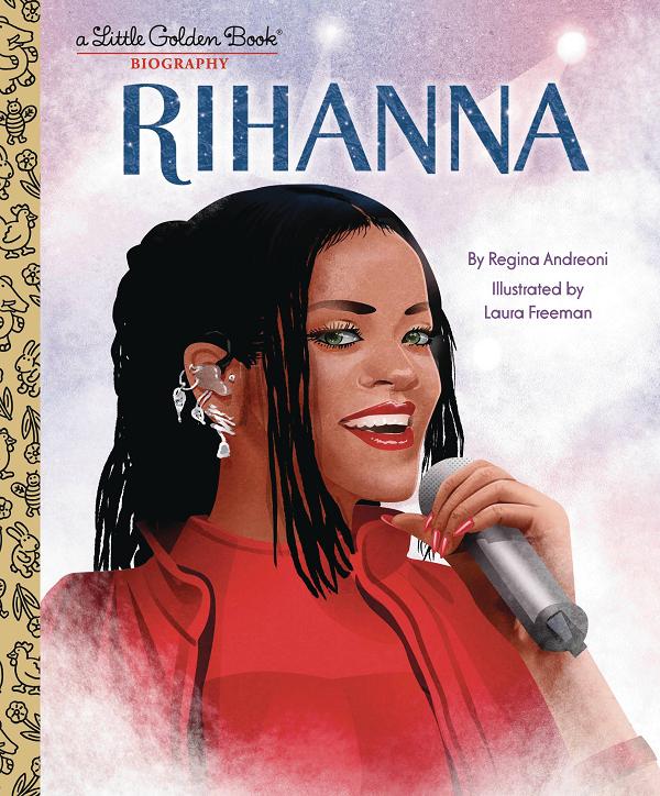 Rihanna Little Golden Book Biography Hc