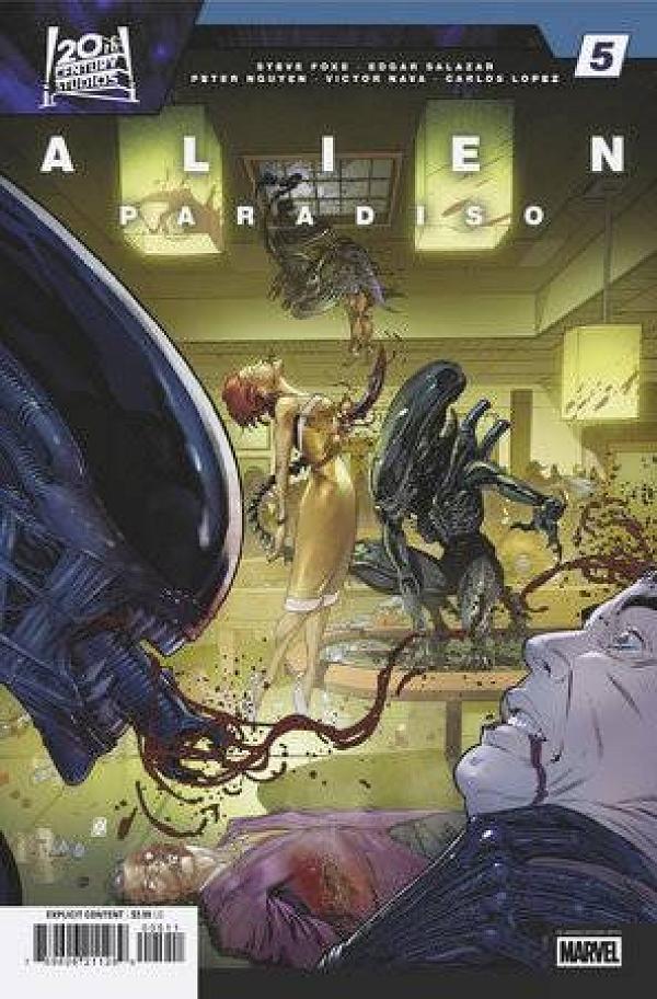 Alien Paradiso #5 cover