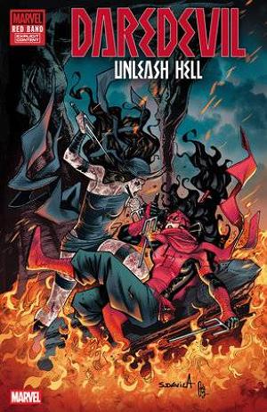 Daredevil Unleash Hell Red Band #4 (OF 5) DAVILA cover