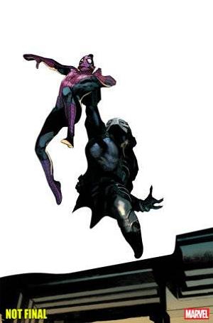 Predator Vs Spider-Man #1 (OF 4) PEPE LARRAZ PROMO ART cover
