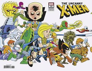 Uncanny X-Men #13 GIARRUSSO MARVEL UNIVERSE CONNECT cover