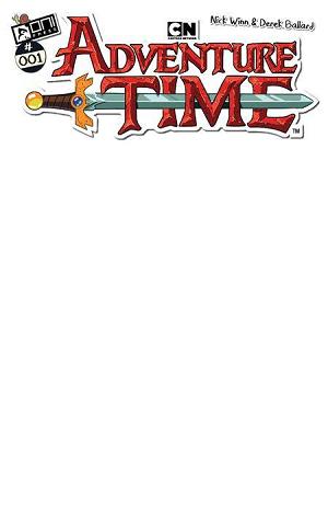 Adventure Time (2025) #1 CVR E BLANK SKETCH cover