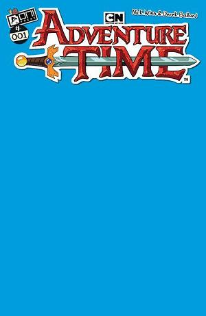 Adventure Time (2025) #1 CVR F FINN BLUE SKETCH cover