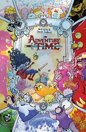 Adventure Time (2025) #1 CVR H TRUNG LE NGUYEN SILVER FOIL cover