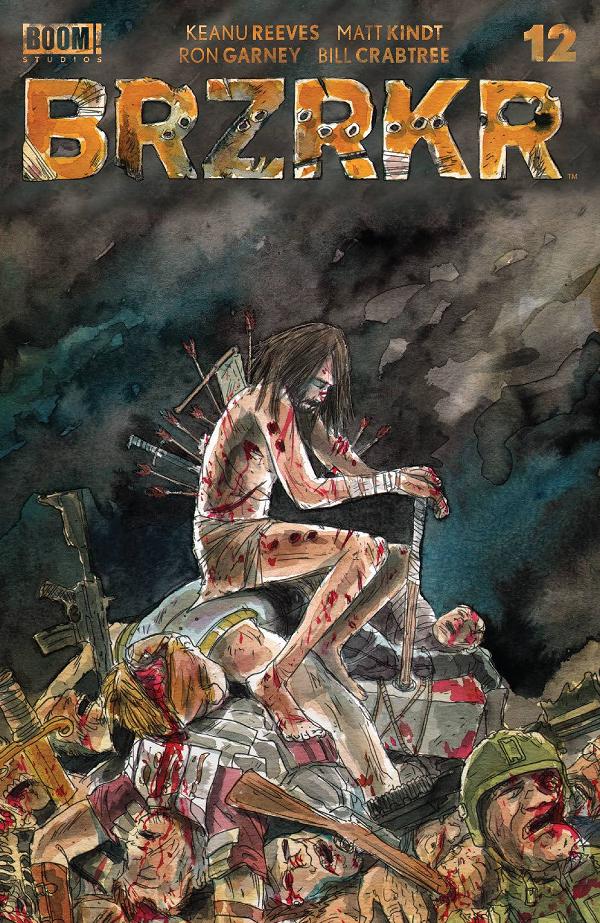 Brzrkr (Berzerker) #12 variant cover by Matt Kindt