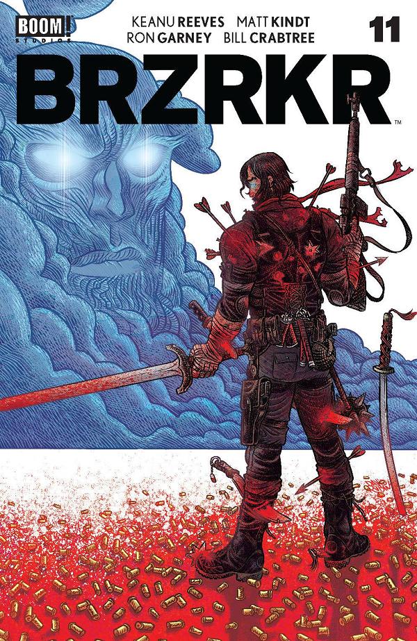 Brzrkr (Berzerker) #11 variant cover by David Rubin