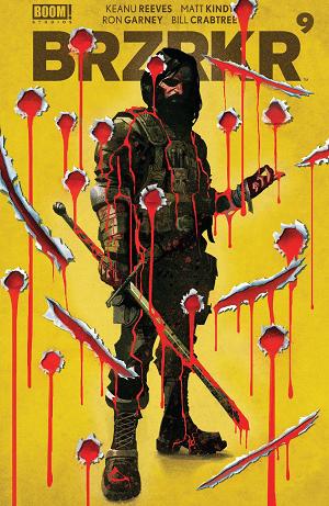Brzrkr (Berzerker) #9 CVR D DEL MUNDO FOIL (MR) cover