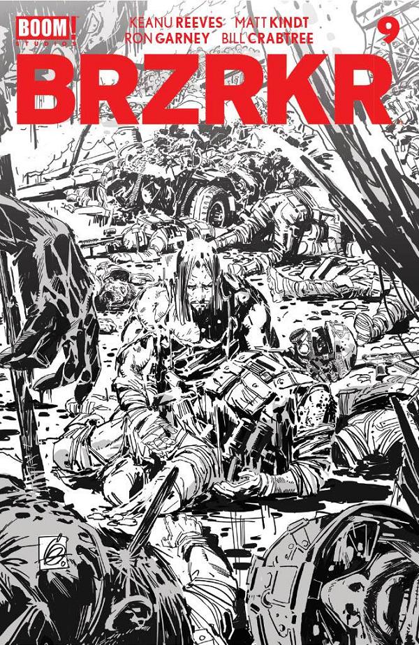 Brzrkr (Berzerker) #9 cover