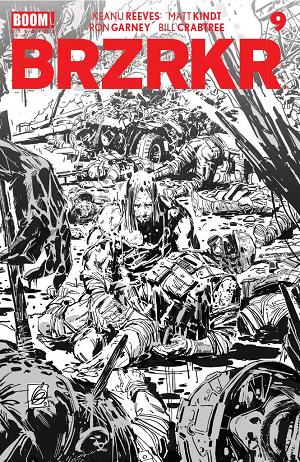 Brzrkr (Berzerker) #9 cover