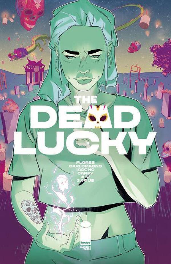 Dead Lucky #12  cover
