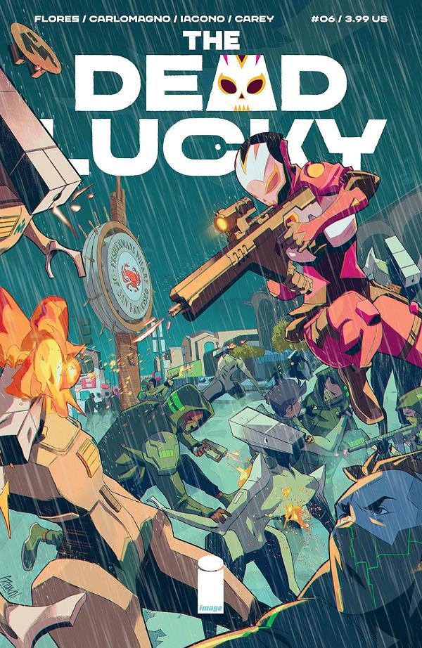 Dead Lucky #6 CVR A CARLOMAGNO MV cover