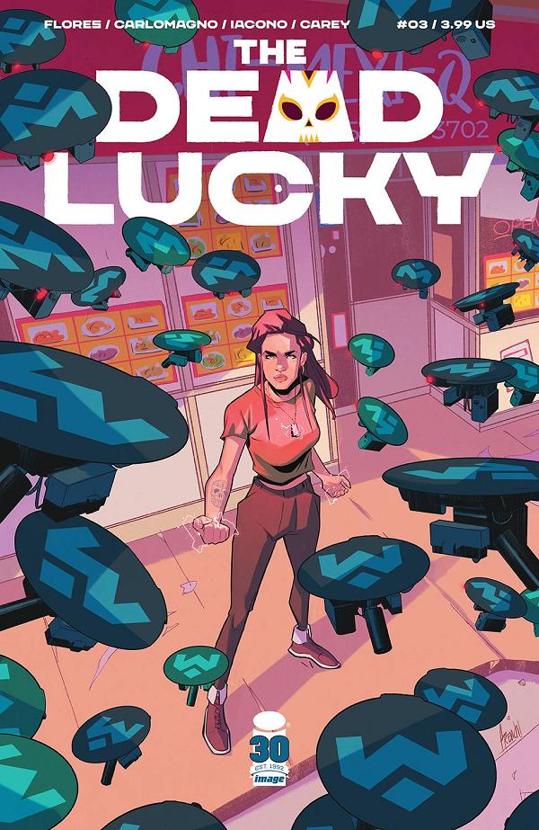 Dead Lucky #3 CVR A CARLOMAGNO MV cover