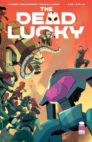 Dead Lucky #2 CVR A CARLOMAGNO MV cover