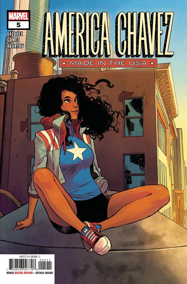 America Chavez Made In Usa #5  cover