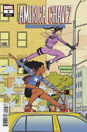 America Chavez Made In Usa #5 (OF 5) BUSTOS cover