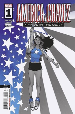 America Chavez Made In Usa #1 (OF 5) 2ND PTG PICHELLI cover