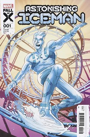 Astonishing Iceman #1 25 COPY INCV GREG LAND cover