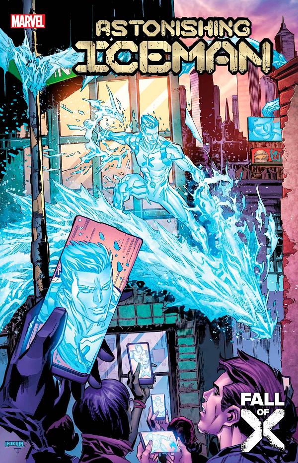 Astonishing Iceman #1 KEN LASHLEY cover
