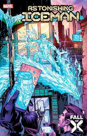 Astonishing Iceman #1 KEN LASHLEY cover
